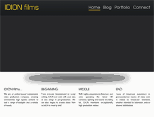 Tablet Screenshot of idionfilms.com